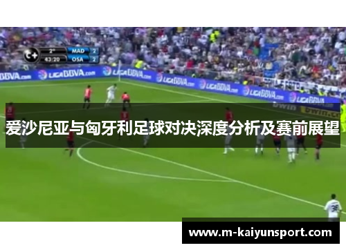 爱沙尼亚与匈牙利足球对决深度分析及赛前展望